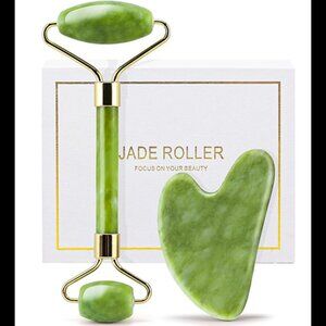Gua Sha Facial Tool & Jade Roll